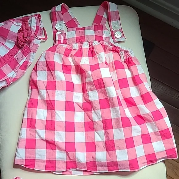 Jacadi dress hat set - Picture 3 of 7